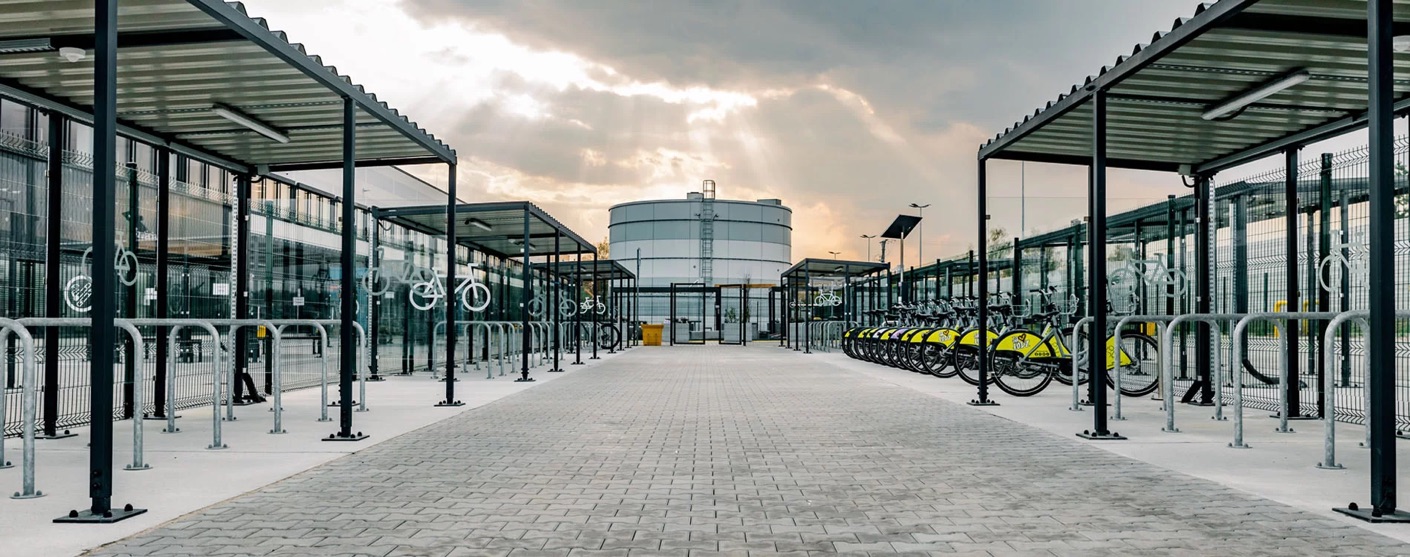 grote fietsenstalling