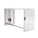 Fietskluis Z1E koppel set 850x1250x2050 (BxHxD)